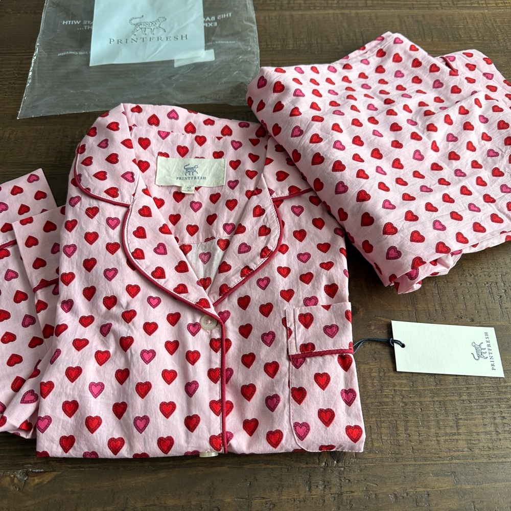 Printfresh heart pjs Petite XS - Picture 9 of 9